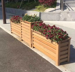 花箱是城市的移动式绿化